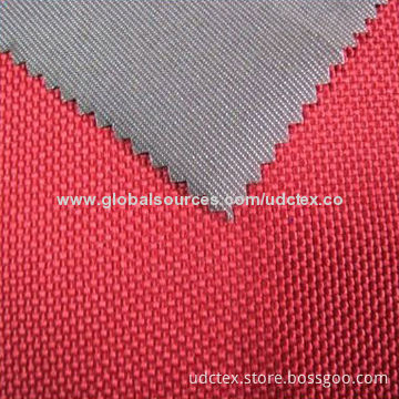 Nylon Cordura Fabric, Azo-free, Breathable, 55 to 61-inch Width, PA/PU/PVC/Silver/Milky Coating